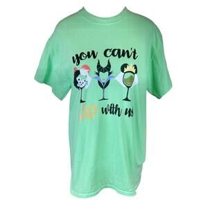 You Can't Sip with Us Tee Med Villains Mean Girls Cruella Maleficent Evil Queen